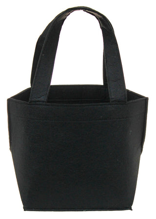 Black Felt Bucket Basket - Blank #M959VL-BLK