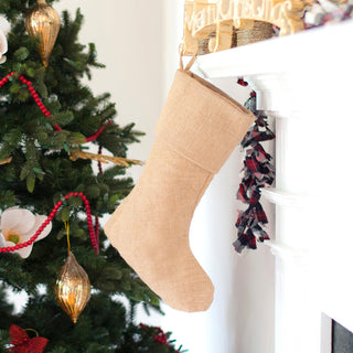 BLANK - Burlap Stocking #M900VL-BURLAP