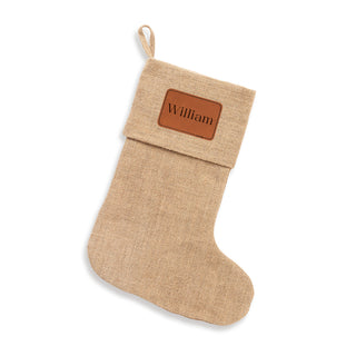 BLANK - Burlap Stocking #M900VL-BURLAP