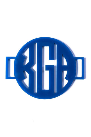 Block Monogram Medallion