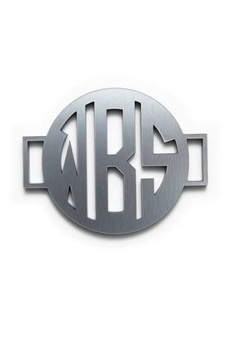 Block Monogram Medallion
