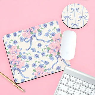 Blue Bow Desk Set #SDESK-DAIN-BBOW - Desk Set