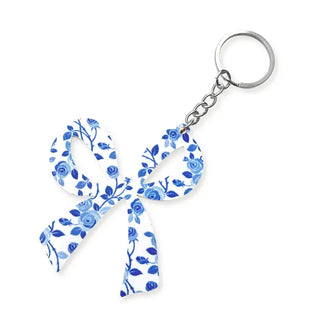 Blue Bow Keychain 3 pc Set #LPACK-ACK-BOW-BLU - Keychain - Women’s