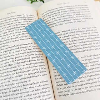 Blue Bows Bookmark #SBM527-BLUBOWS - Bookmark