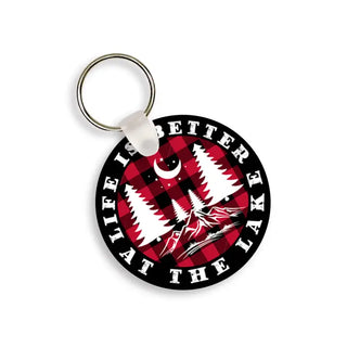 Buffalo Check Lake Keychain 3 pc Set #SPACK-RDKC-BCHLAKE - Keychain - Unisex