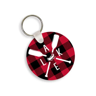 Buffalo Check Lake Keychain 3 pc Set #SPACK-RDKC-BCHLAKE - Keychain - Unisex