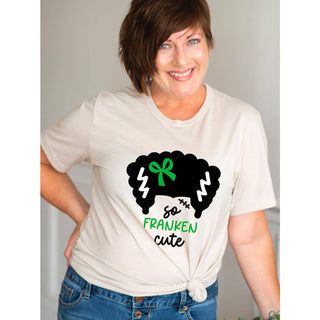 So Franken Cute Heather Natural T-Shirt 9 pc Set #PACK-HNAT-FRNKG
