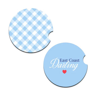 East Coast Darling Car Coaster 2 pc Set #SPACK-CC132-ECD