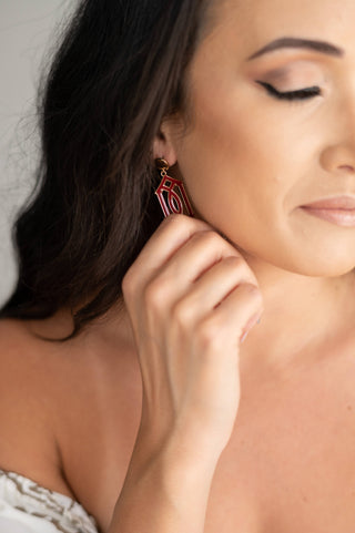 Trellis Earrings #VLJE765