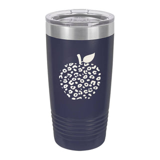 Leopard Apple Navy 20oz Tumbler #TWB20-LPRDAP-NAVY