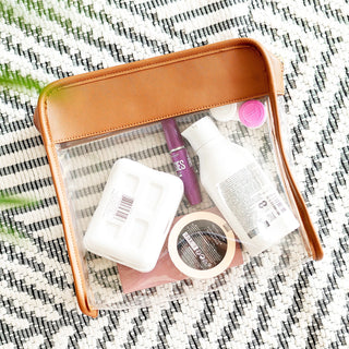 Camel Jet Setter Toiletry Bag