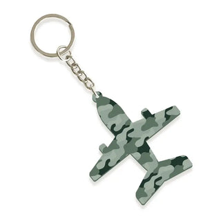 Camo Airplane Keychain #ACK-TC24-AIRPLANE-CAMO - Keychain - Women’s