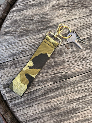 Camo Wristlet Keychain Strap #MNA106VL-CAMO - Wristlet
