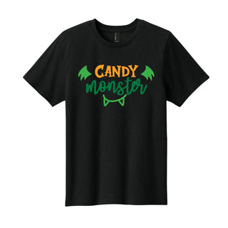 Candy Monster Kids Halloween T Shirt Cute Spooky Tee for Boys Girls #TSY54-CDYMON - Shirt - Kids
