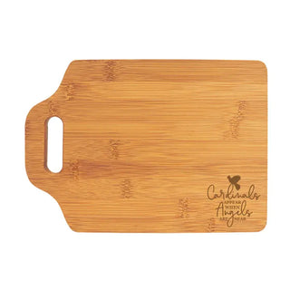 Cardinal Cutting Board Angels Are Near Memorial Sympathy Gift #LCB896-ANG - Cutting Board