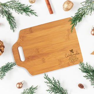 Cardinal Cutting Board Angels Are Near Memorial Sympathy Gift #LCB896-ANG - Cutting Board