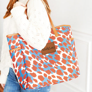Catherine Hayden Tote Canvas Work Travel Everyday Large Shoulder Bag #M965-CAT-VLXN