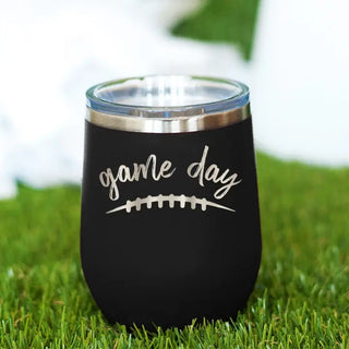 Game Day 12oz. Tumbler #TWB12-GD-BLK