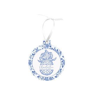 Charleston Pineapple Ornament - 3 pc Set #SO-RD3-CHPINE - Ornament