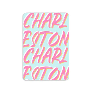 Charleston South Carolina Art Keepsake Card #VLJC-1353GD-CHSART - Pendant/Charm Necklace