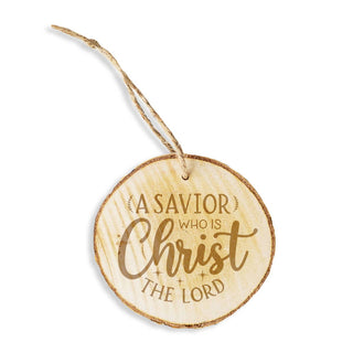 Christ the Lord Wood Ornament - 4 PC SET#LOR-S4W-CHRIST - Ornament