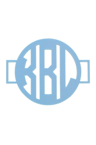 Block Monogram Medallion