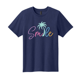 Colorful Smile with Palm Kid’s T-Shirt Graphic Tee for Boys & Girls #TSY54-SMILEPLM - Shirt - Kids
