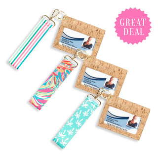 Cork Wallet & Wristlet Pack- 6 pc Set #PACK-209CORK-SUM25 - Wallet - Women’s