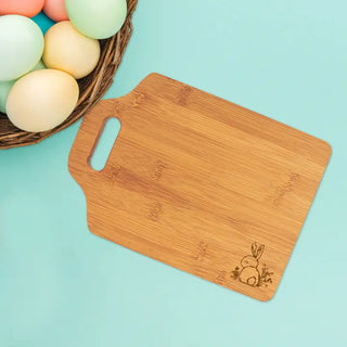 Cottontail Cutting Board Easter Bunny Charcuterie Spring Hostess Gift #LCB896-CTAIL - Cutting Board