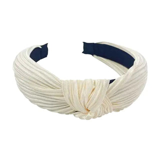 Crème Valerie Headband #MNA344-CREME - Fashion Headband - Women’s
