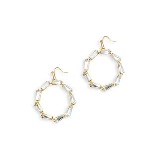 Crystal Grace & Hustle Earrings #VLJE3512-CRY - Dangle Earrings