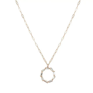 Crystal Grace & Hustle Necklace #VLJN3513-CRY - Pendant/Charm Necklace