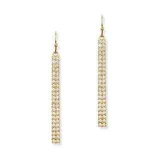 Crystal Stella Earrings #VLJE870-CRY - Dangle Earrings
