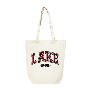 Buffalo Check Lake Junkie Canvas Tote #HPT2518-BCHLAKEJ