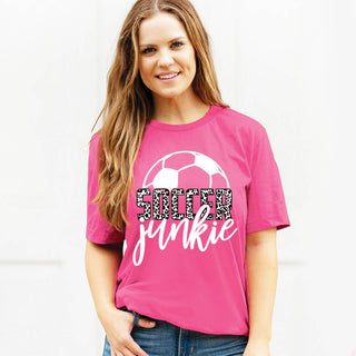 ~(d) Soccer Junkie T-Shirt #HPTS-PKSM-SOCCJUN23