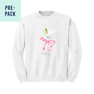 Dirty Martini Social Club White Sweatshirt 9 pc Set #PACK-SWWHT-DTINI24