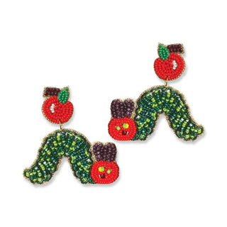 Hungry for Learning Earrings #VLJE6535-CAT