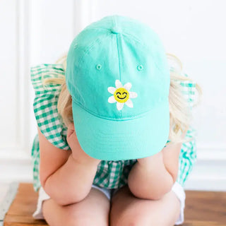 Daisy Smile Mint Kid’s Cap #M185VL-MINT-SDAIS - Baseball Cap - Kids