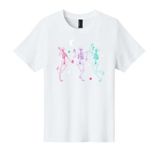 Dancing Skeletons Kids Halloween T Shirt Cute Spooky Tee for Boys & Girls #TSY54-GETSPOOK - Shirt - Kids