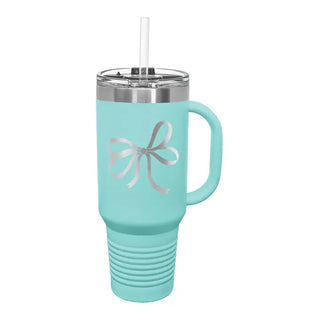 Darling Bow Travel Mug #TWB40-BOW24 - Insulated Mug/Tumbler