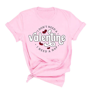 Valentine's Nap T-Shirt #HPTS-VALNAP24