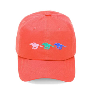 Horse Embroidered Cap #M190VL-BLU-HORSE23