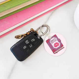 Smutty Book Lover Keychain #SKC-RD-SMUBOOK