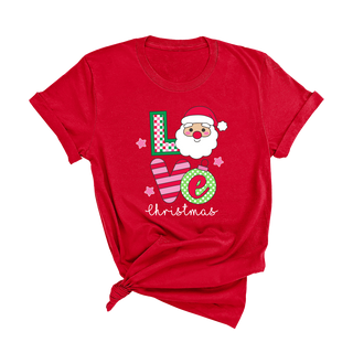 Santa Love T-Shirt #HPTS-HKGRNSM-LVSANT