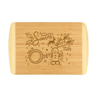 Santa Two-Tone Cutting Board #LCB221-SANTA
