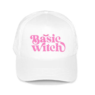 Basic Witch Check Trucker Hat #L197-SMBWCHK24