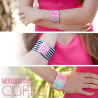 Monogram Cuffs