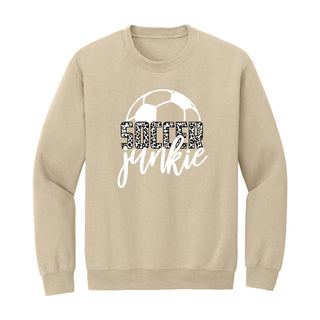 Soccer Junkie Sweatshirt #HPSW-LTBLUSM-SOCCJUN23
