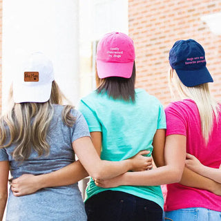 Dog Mom Embroidered Baseball Hat Cute Pet Lover Cap for Women #L190-P102-DOGM - Baseball Cap - Unisex