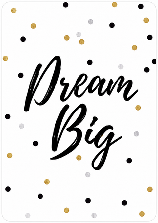 Dream Big Magnetic Keepsake Card #HPM-DREAM